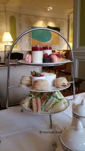 The afternoon tea tray, yummy!