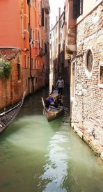One of the many gondolas to be spotted in Venice